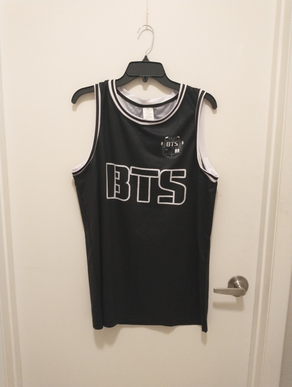 BTS KPOP UNISEX BASKETBALL JERSEY JIMIN 95, Size M, Black And White, NEW